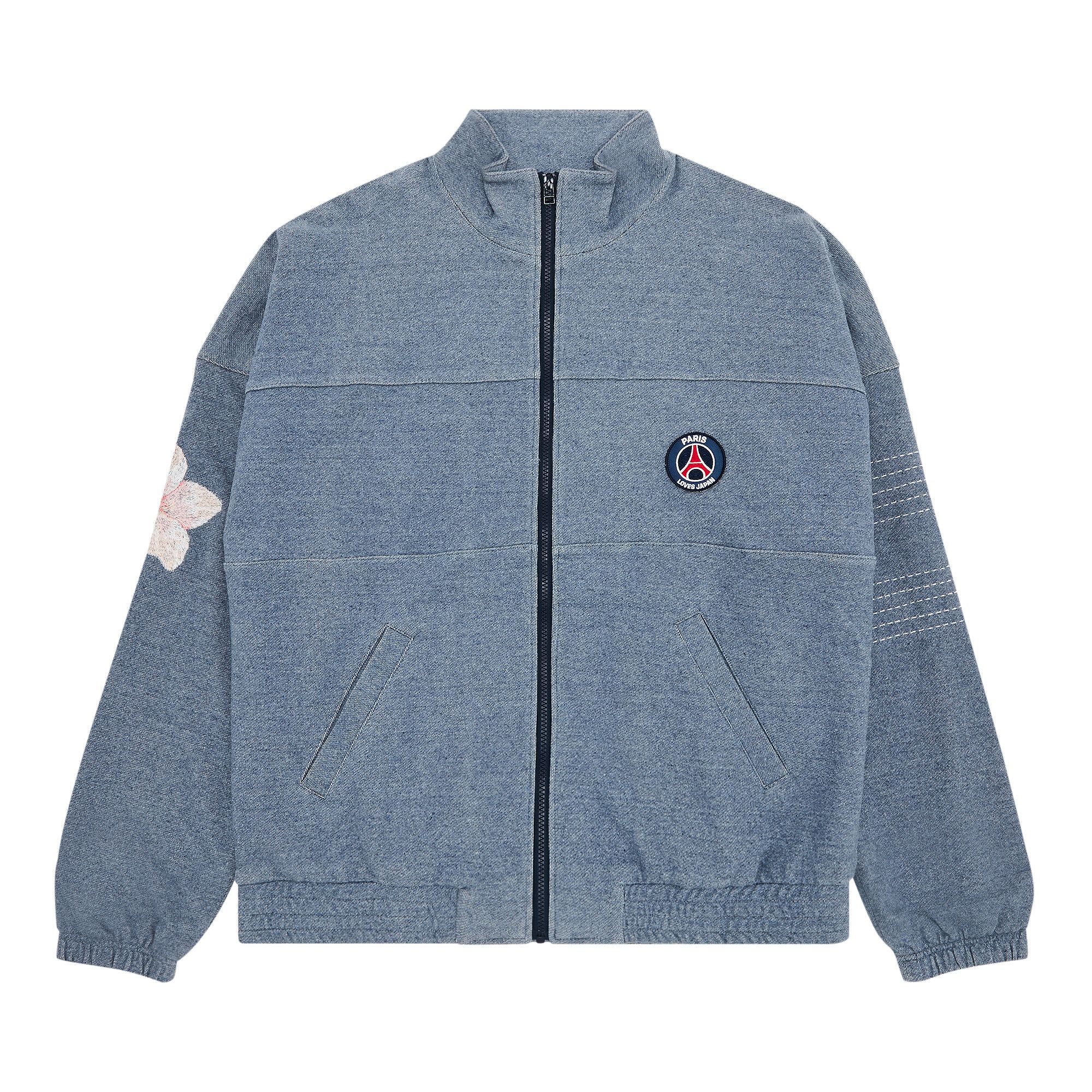 Size l Paris Saint Germain EDIFICE Japan Recycling Zip Up Blouson Indigo