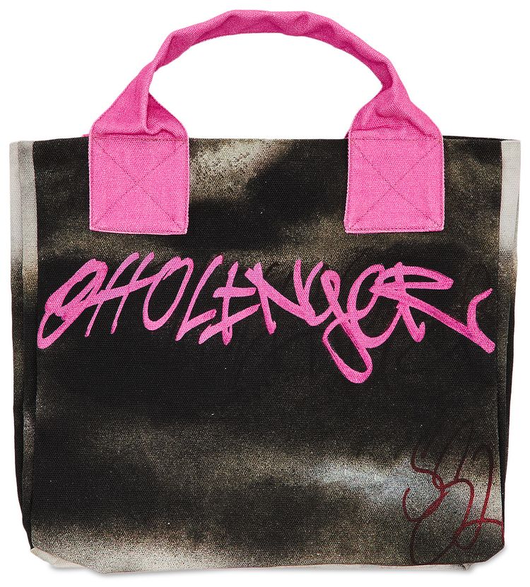 Ottolinger Maxi Tote Bag Pink Graffiti