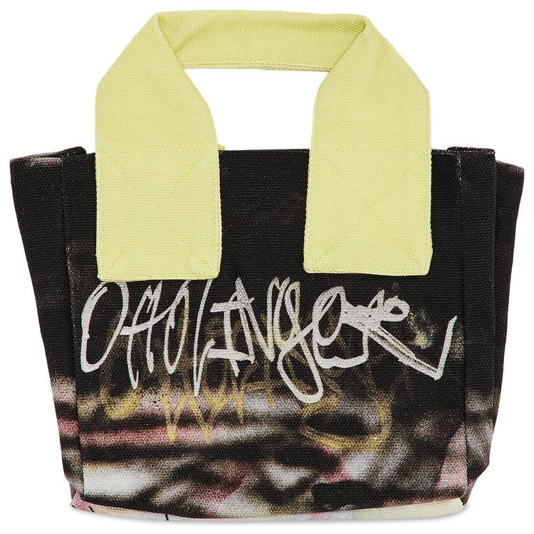 Ottolinger Mini Tote Bag Yellow Graffitti
