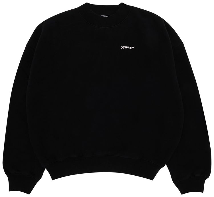 Off White Vanish Arrow Over Crewneck BlackChalk