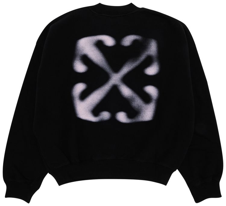 Off White Vanish Arrow Over Crewneck BlackChalk