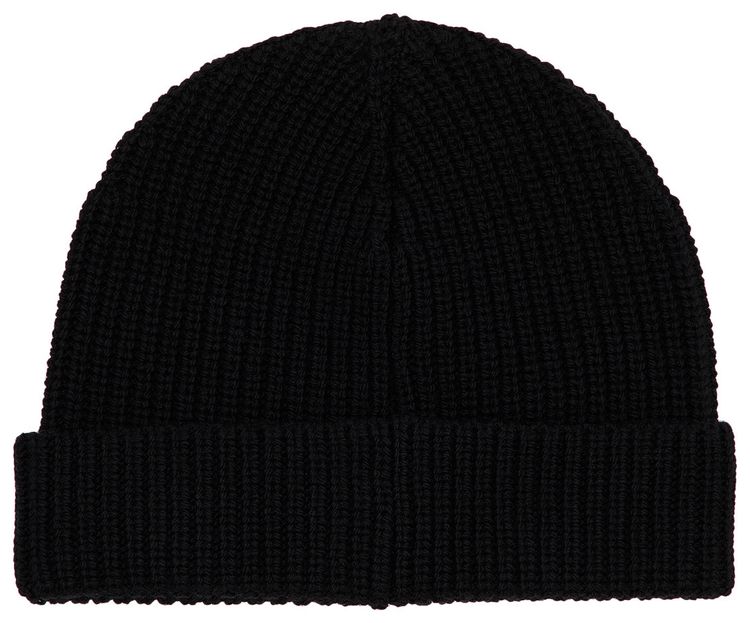 Off White Bookish Classic Knit Beanie BlackWhite