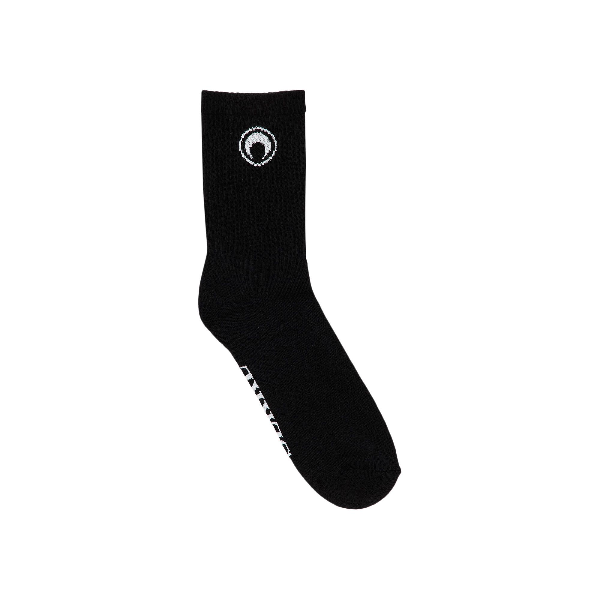 ショーツ MARINE SERRE Women Socks WUW052ACJER0005 BK99 BLACK Buy MARINE SERRE women black wide patchwork sweatpants for
