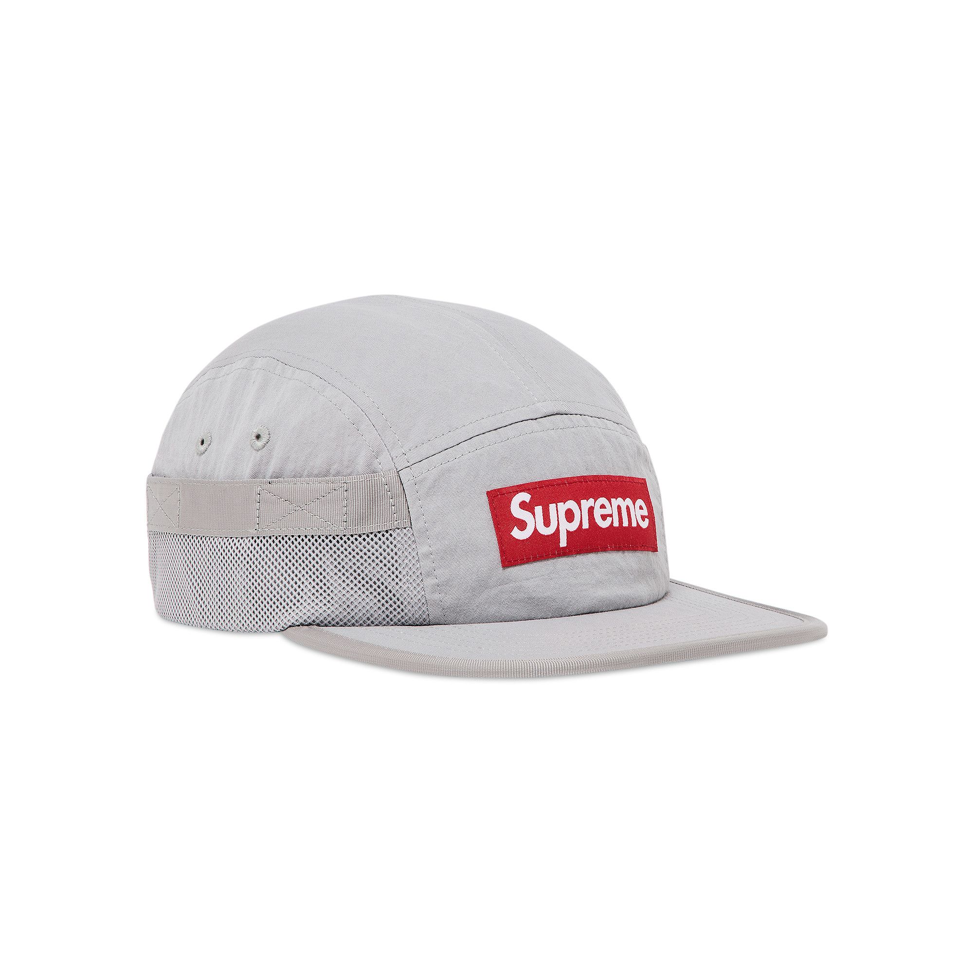 帽子 Supreme Mesh Pocket Camp Cap Silver Buy Supreme Mesh Pocket Camp Cap 'Silver' - FW24H6 SILVER | GOAT