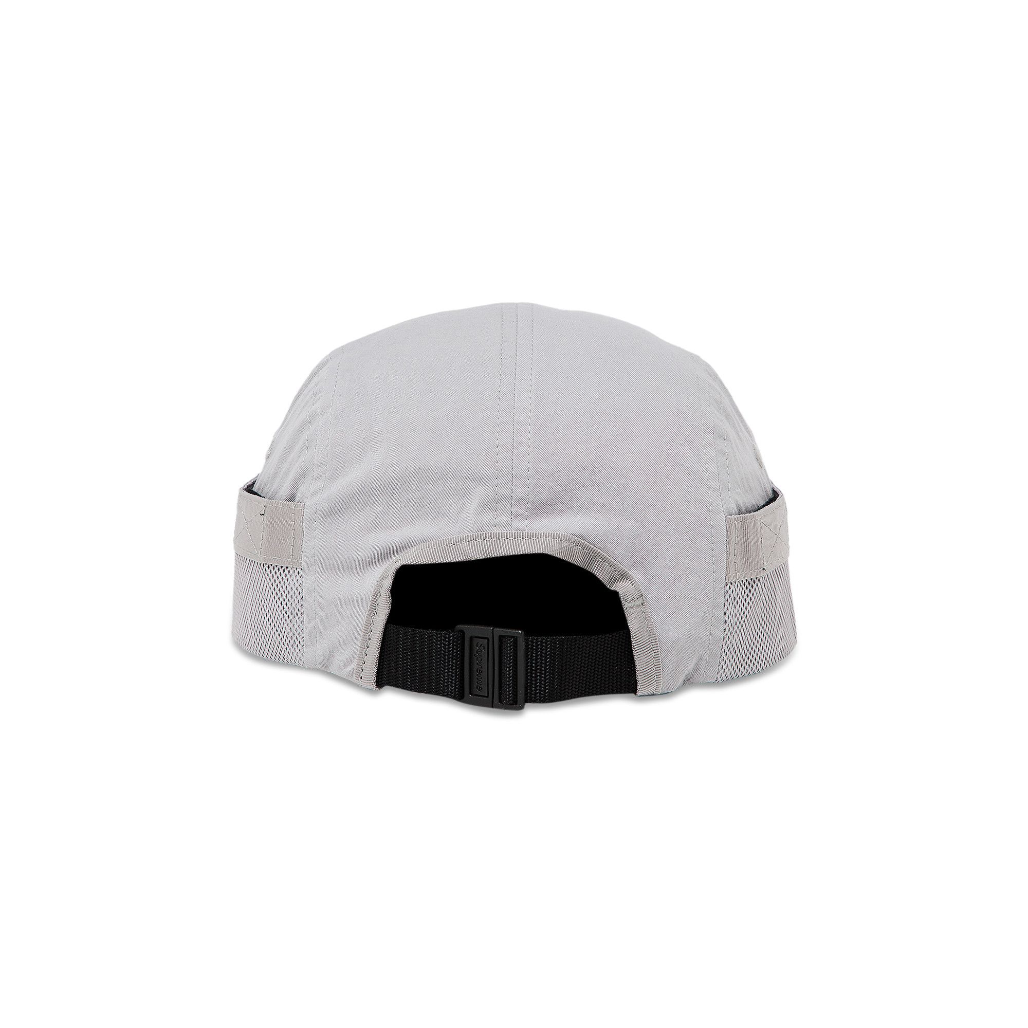 帽子 Supreme Mesh Pocket Camp Cap Silver Supreme Mesh Pocket Camp Cap (FW24) - $48