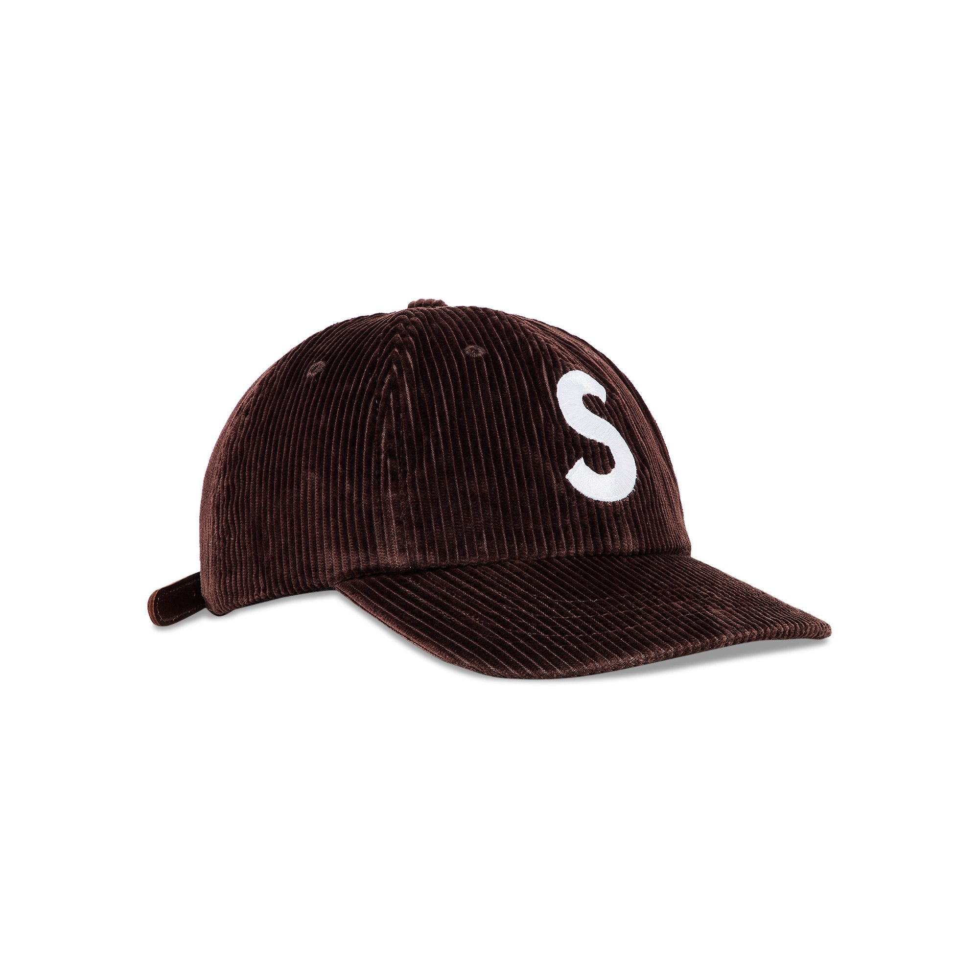 Buy Supreme Corduroy S Logo 6-Panel 'Dark Brown' - FW24H81 DARK BROWN |  GOAT CA