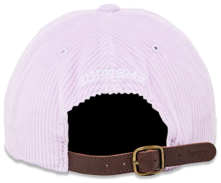 Supreme Corduroy S Logo 6 Panel Light Purple