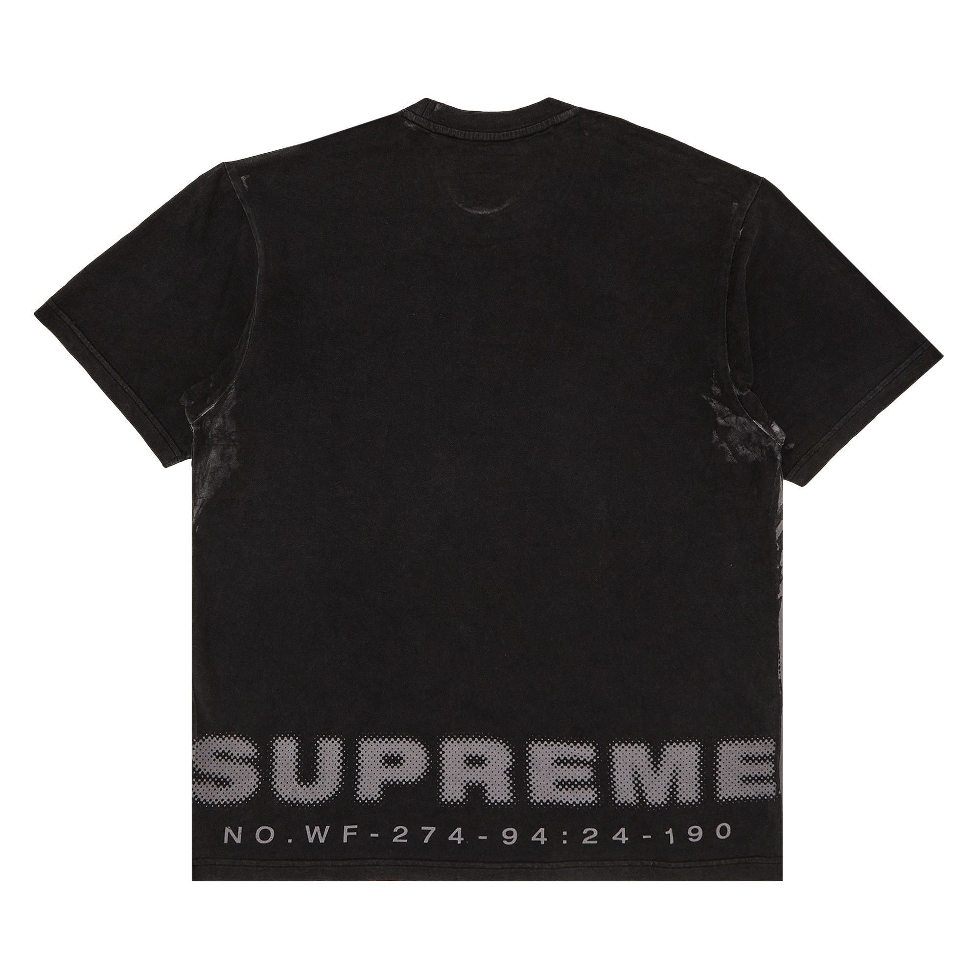 Buy Supreme Discharge Short-Sleeve Top 'Black' - FW24KN54 BLACK | GOAT
