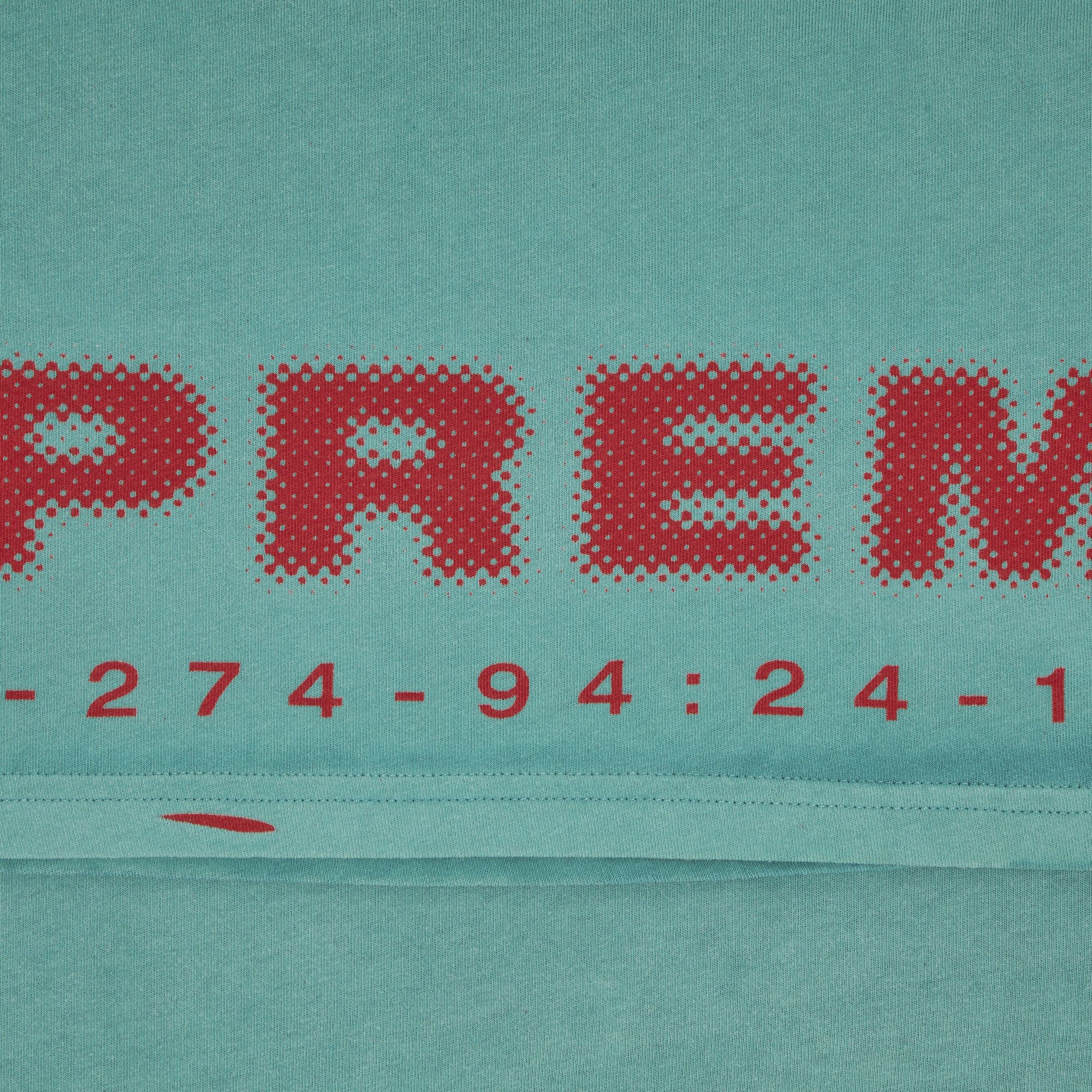 Buy Supreme Discharge Short-Sleeve Top 'Teal' - FW24KN54