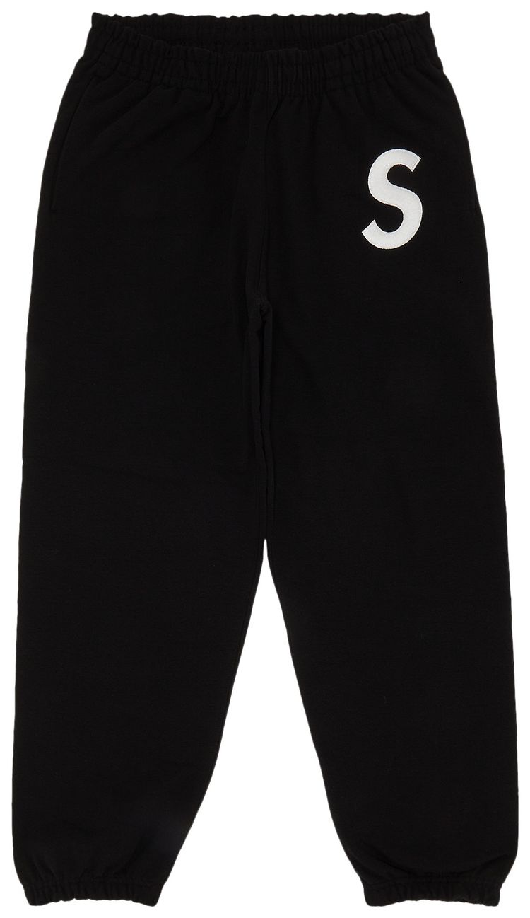 Supreme S Logo Sweatpant Black