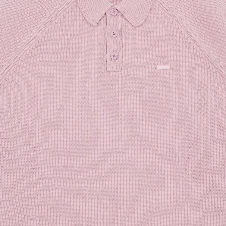 Supreme Small Box Polo Sweater Pink