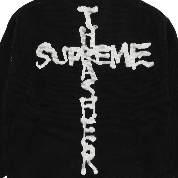 Supreme x Thrasher Sweater Black