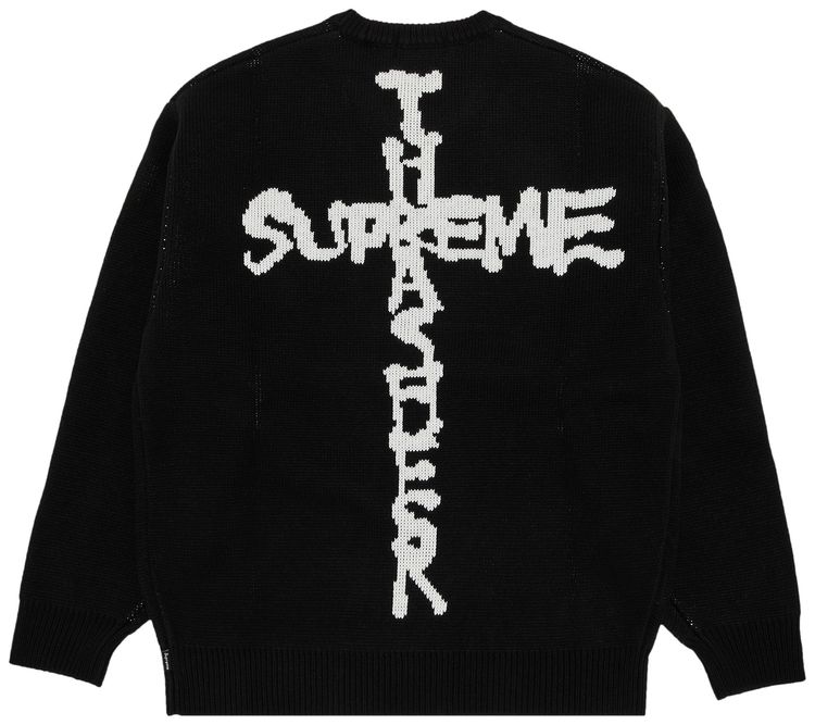 Supreme x Thrasher Sweater Black