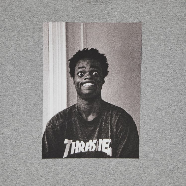 Supreme x Thrasher Crewneck Heather Grey