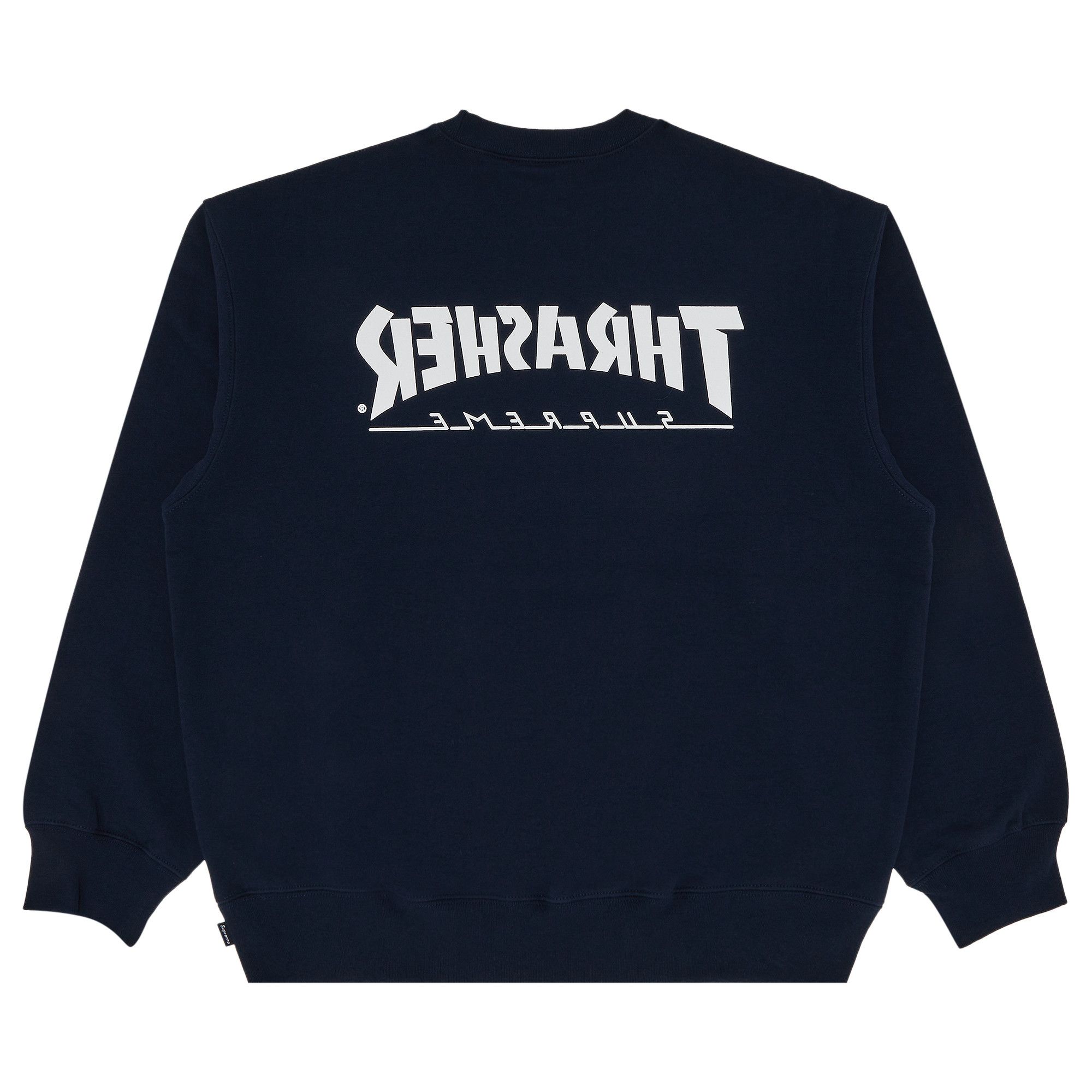 Thrasher crewneck navy new arrivals