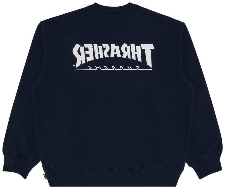 Supreme x Thrasher Crewneck Navy