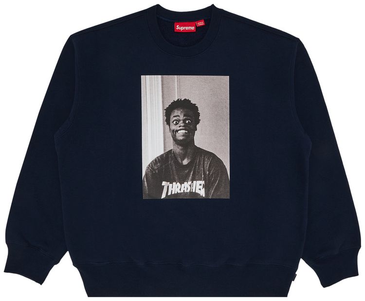 Supreme x Thrasher Crewneck Navy
