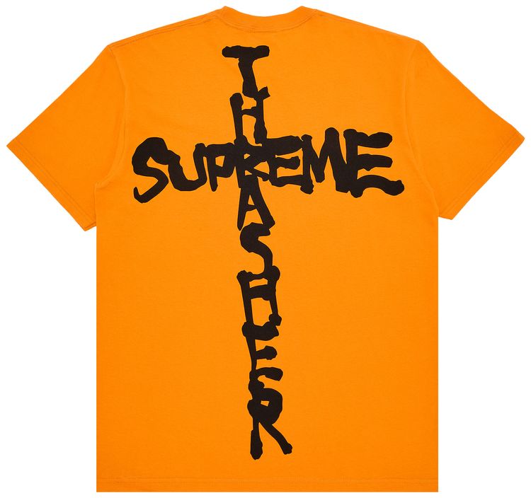 Supreme x Thrasher Cross Tee Orange