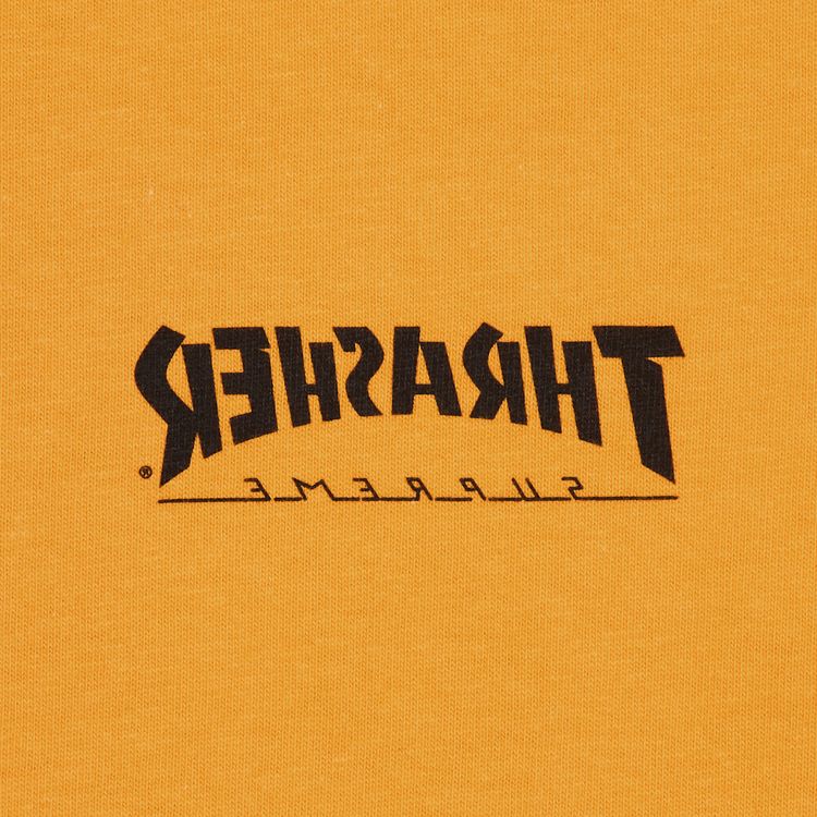 Supreme x Thrasher Cross Tee Orange