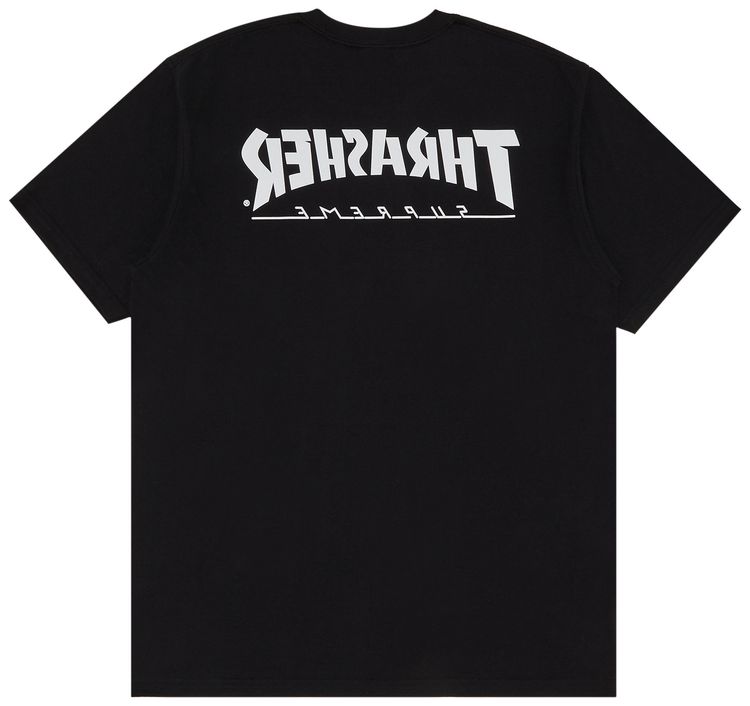Supreme x Thrasher Harold Tee Black