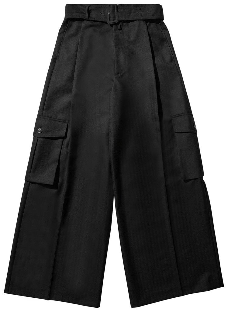 Dries Van Noten Piers Bis Pants Navy