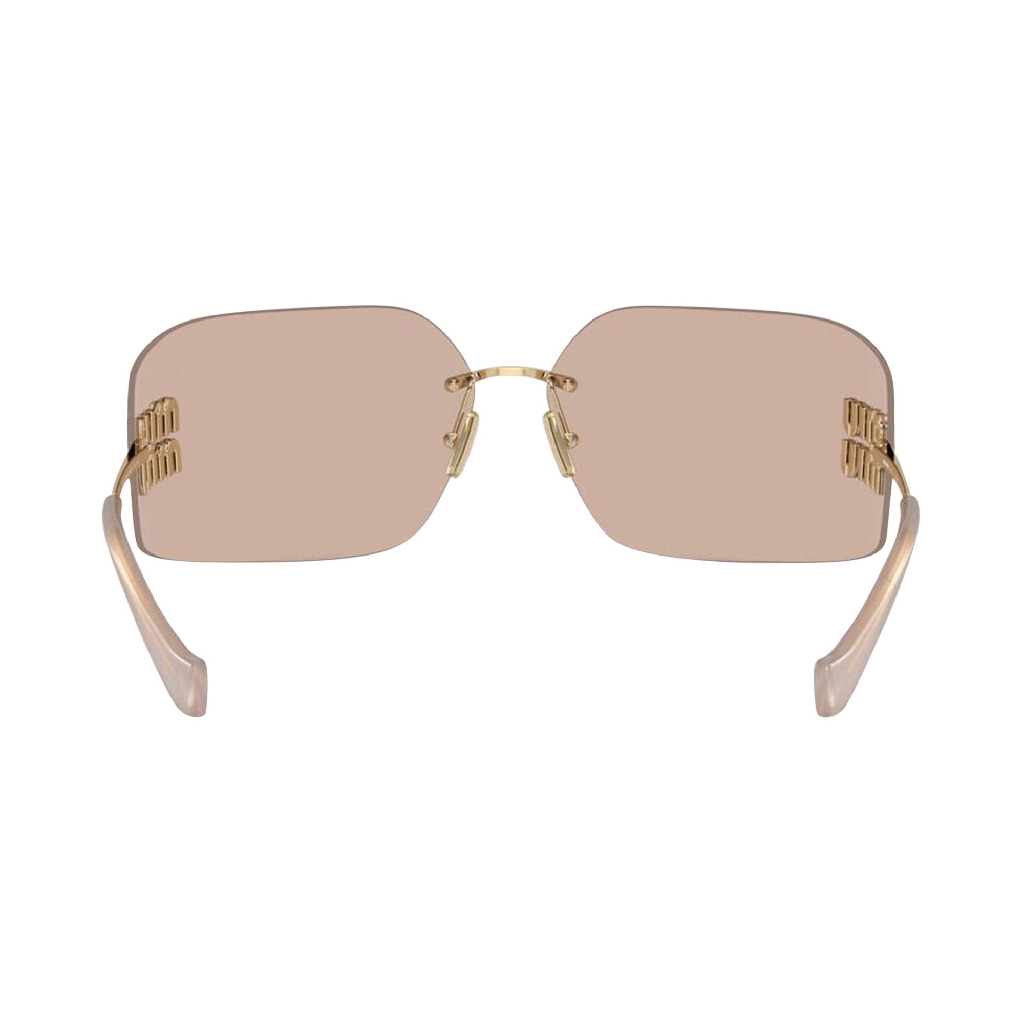 close your eyes 5/30 ツーショ ミヌク Miu Miu MU 02ZS Square Sunglasses | EyeOns.com