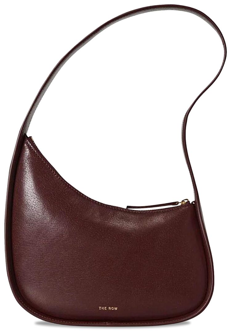 The Row Half Moon Bag Raisin
