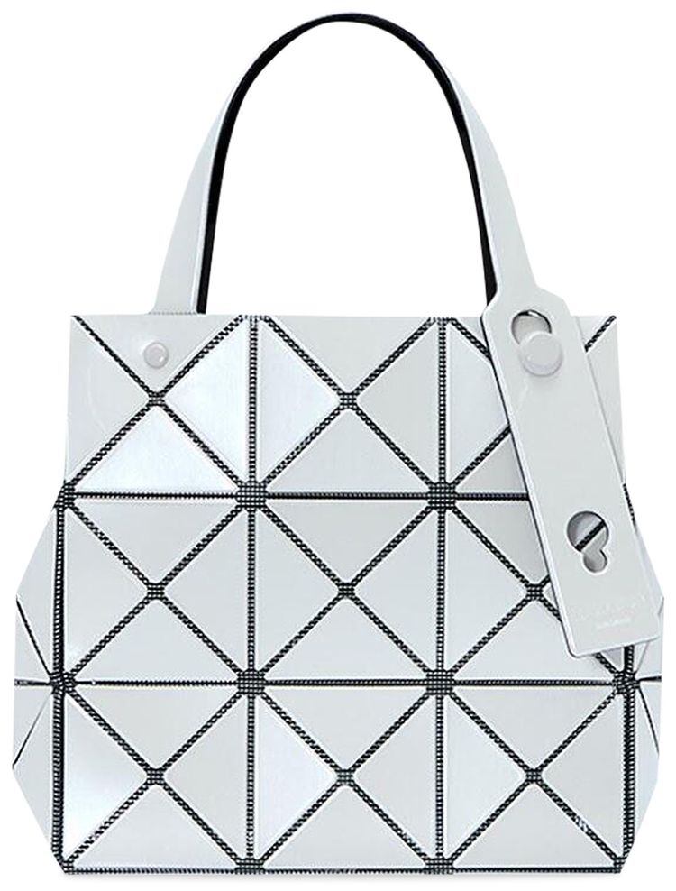 Bao Bao Issey Miyake Carat Small Handbag Ivory