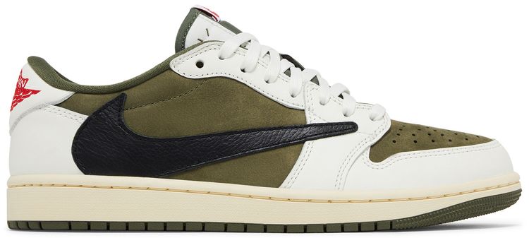 Travis Scott x Air Jordan 1 Retro Low OG SP Reverse Olive  Medium Olive