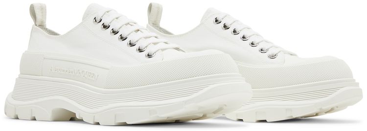 Alexander McQueen Tread Slick Lace Up White