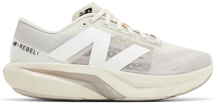 New Balance Sydney McLaughlin Levrone x Wmns FuelCell Rebel v4 Linen Moonrock
