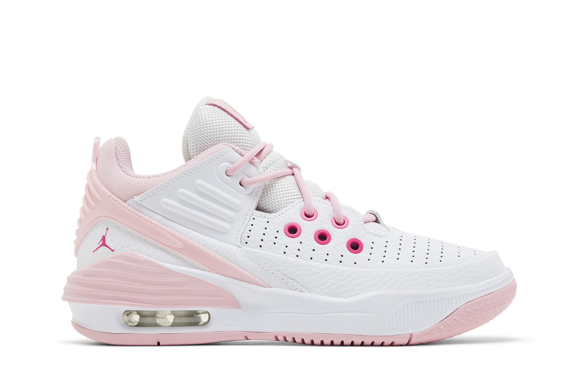 Buy Air Jordan Max Aura 5 GS 'White Fierce Pink' - FD8789 116 | GOAT