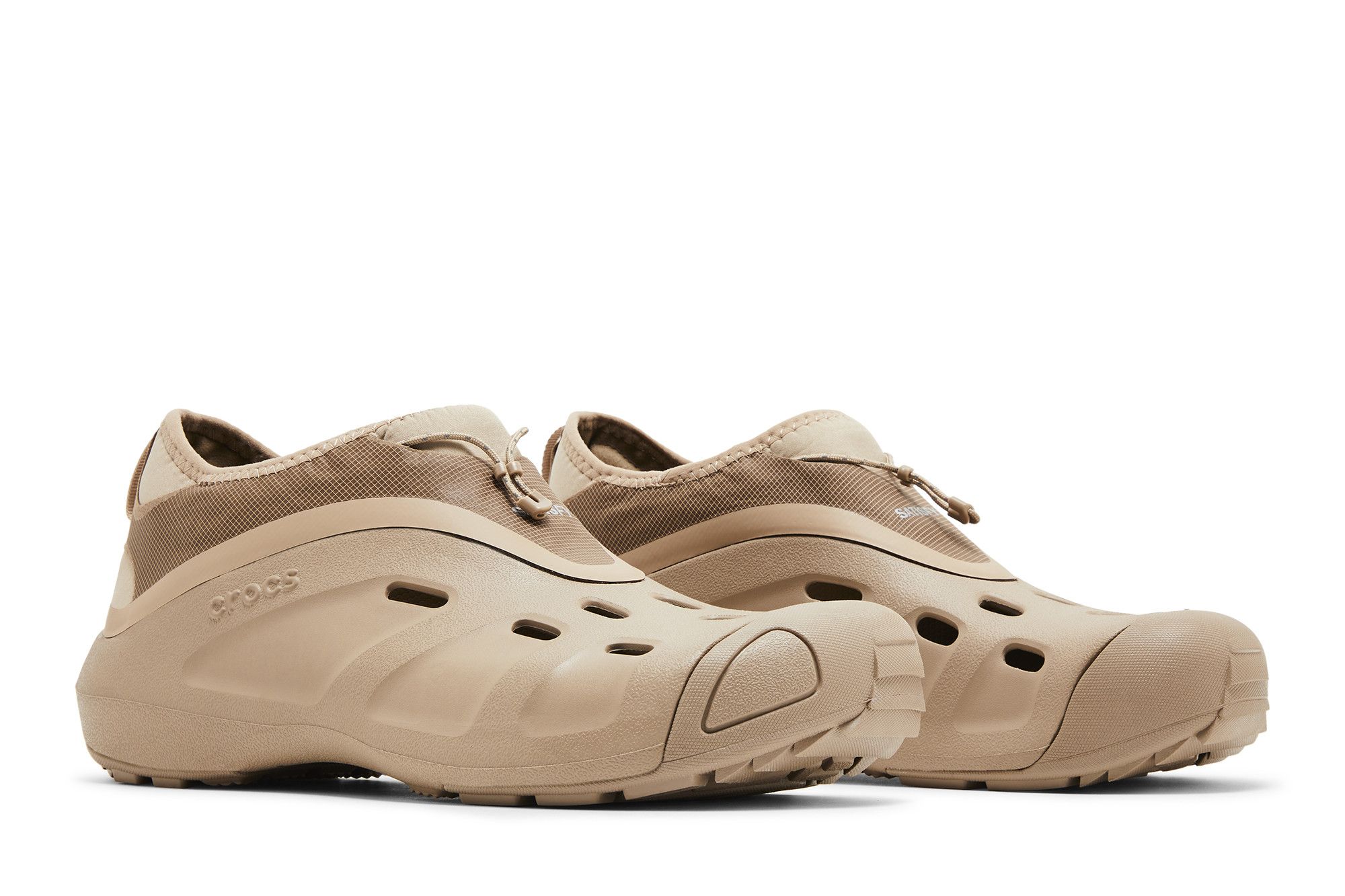 NEW CROCS Satisfy Running Quick Trail 209628 Tumbleweed