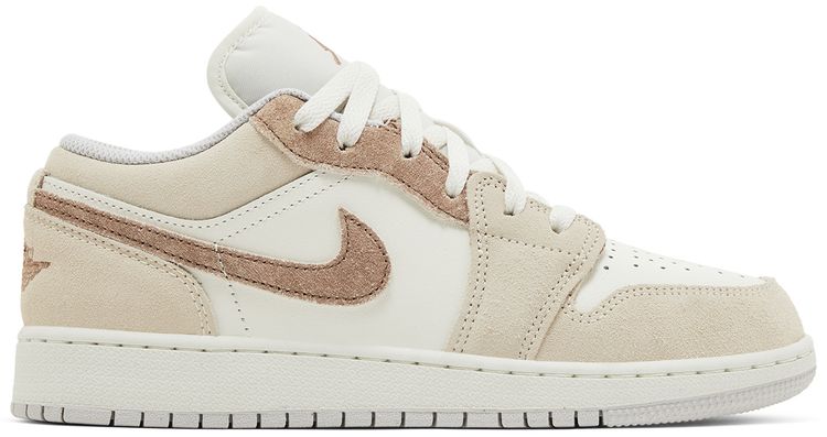 Air Jordan 1 Low SE GS Sail Archaeo Brown