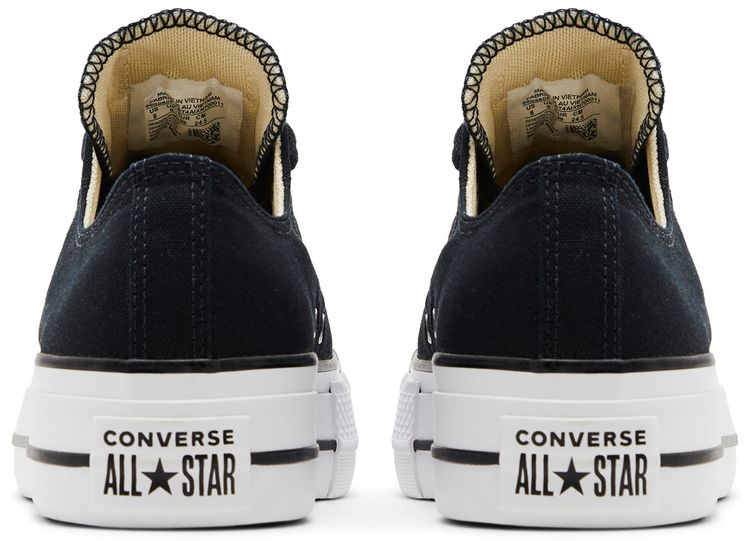 Converse Wmns Chuck Taylor All Star Lift Low Black White