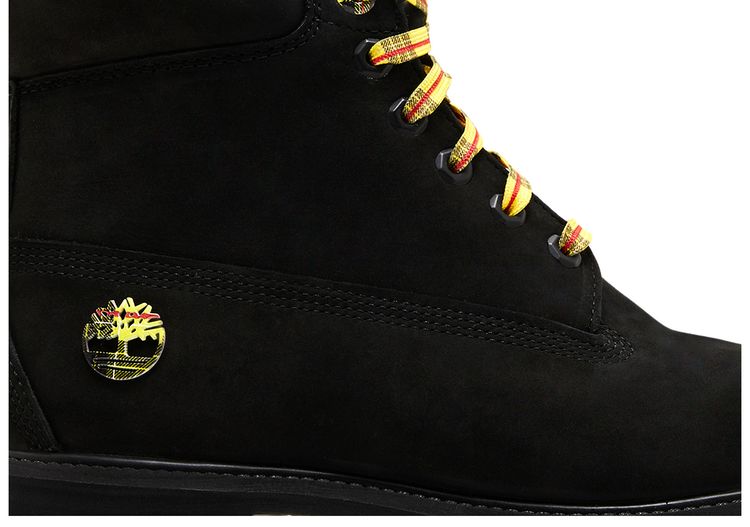 Timberland 6 Inch Premium Boot Black Plaid