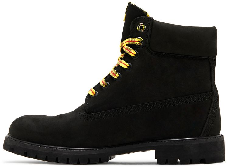 Timberland 6 Inch Premium Boot Black Plaid
