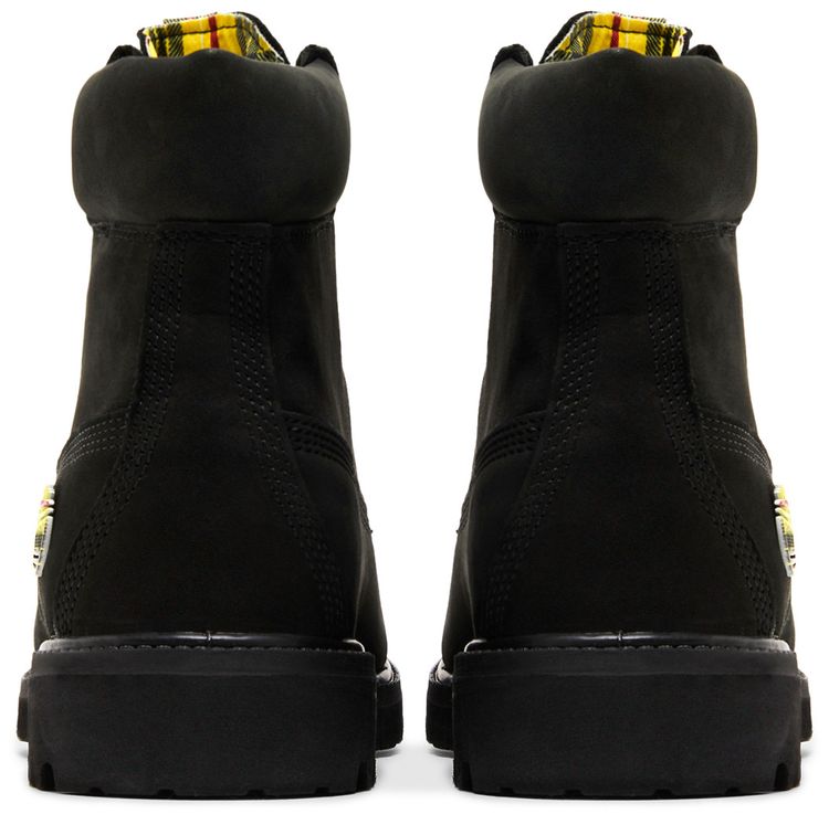 Timberland 6 Inch Premium Boot Black Plaid