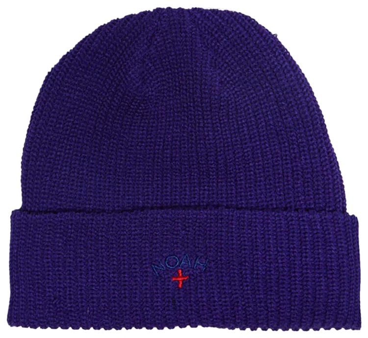 Noah Core Logo Beanie Purple