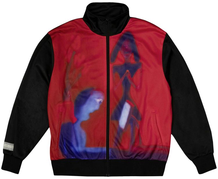 Pleasures Screen Track Jacket Black