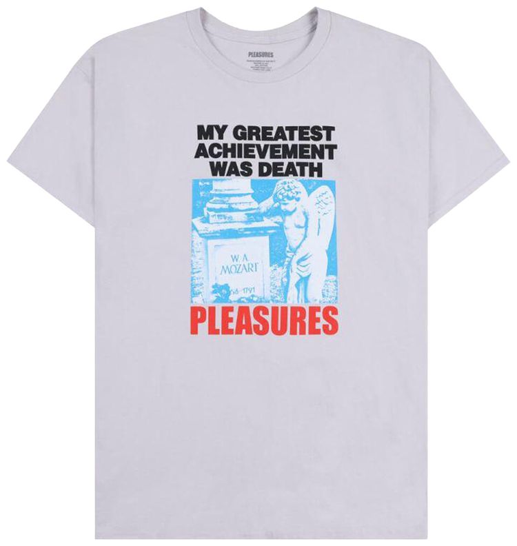 Pleasures Wolfie T Shirt Silver