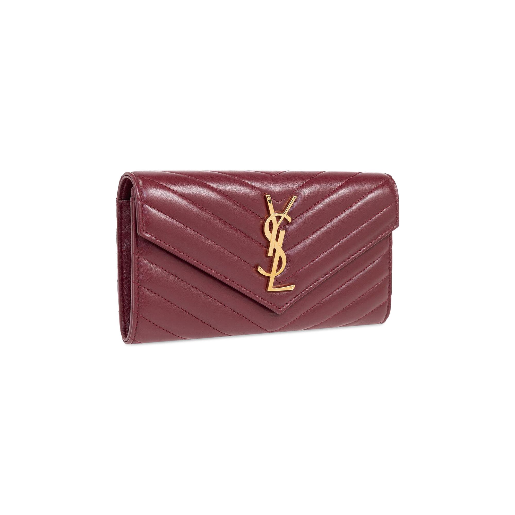 Buy Saint Laurent Cassandre Matelassé Large Flap Wallet