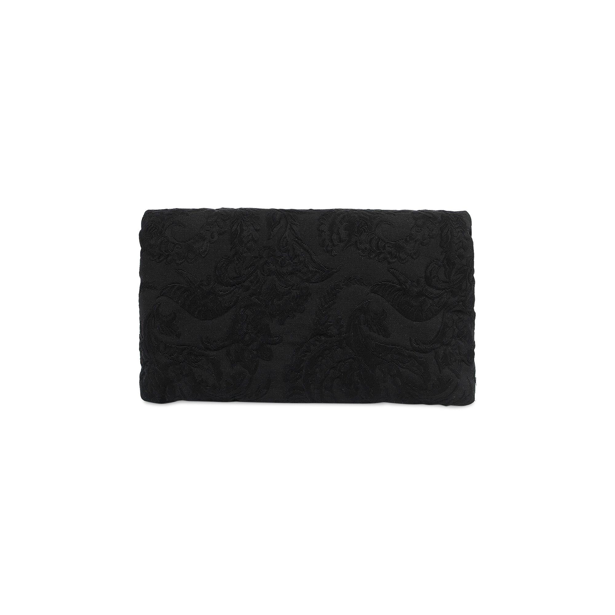 VIP【関税送料無料】希少 SAINT LAURENT THONGS Buy Saint Laurent Large Nylon Pouch 'Black' - 778185 FADT2