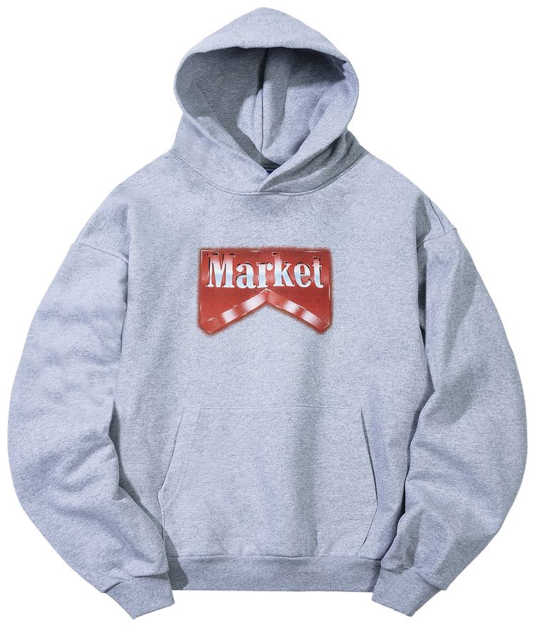 Market Bullrider Hoodie Ash