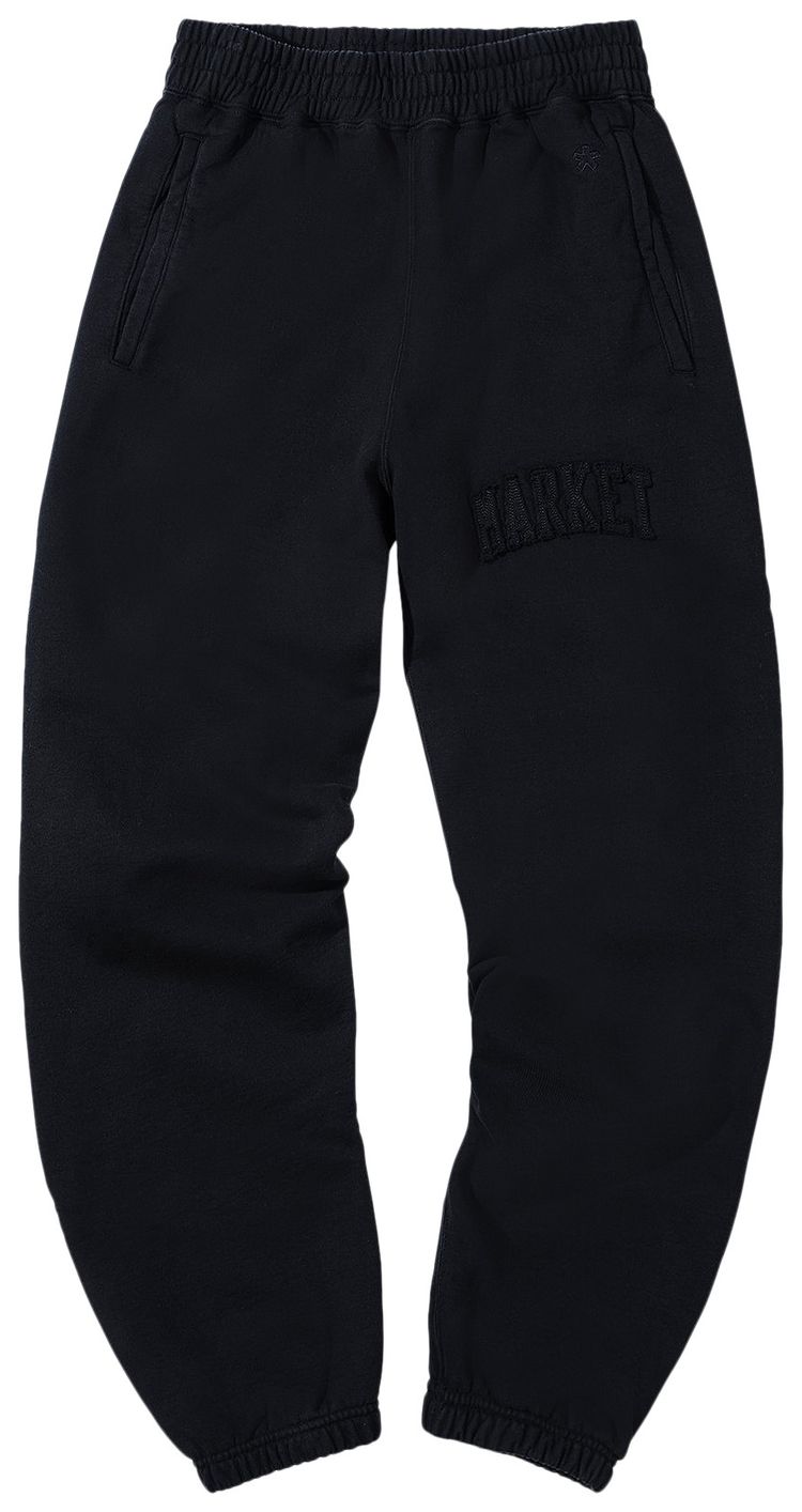 Market Arc Sweatpants Washed Black