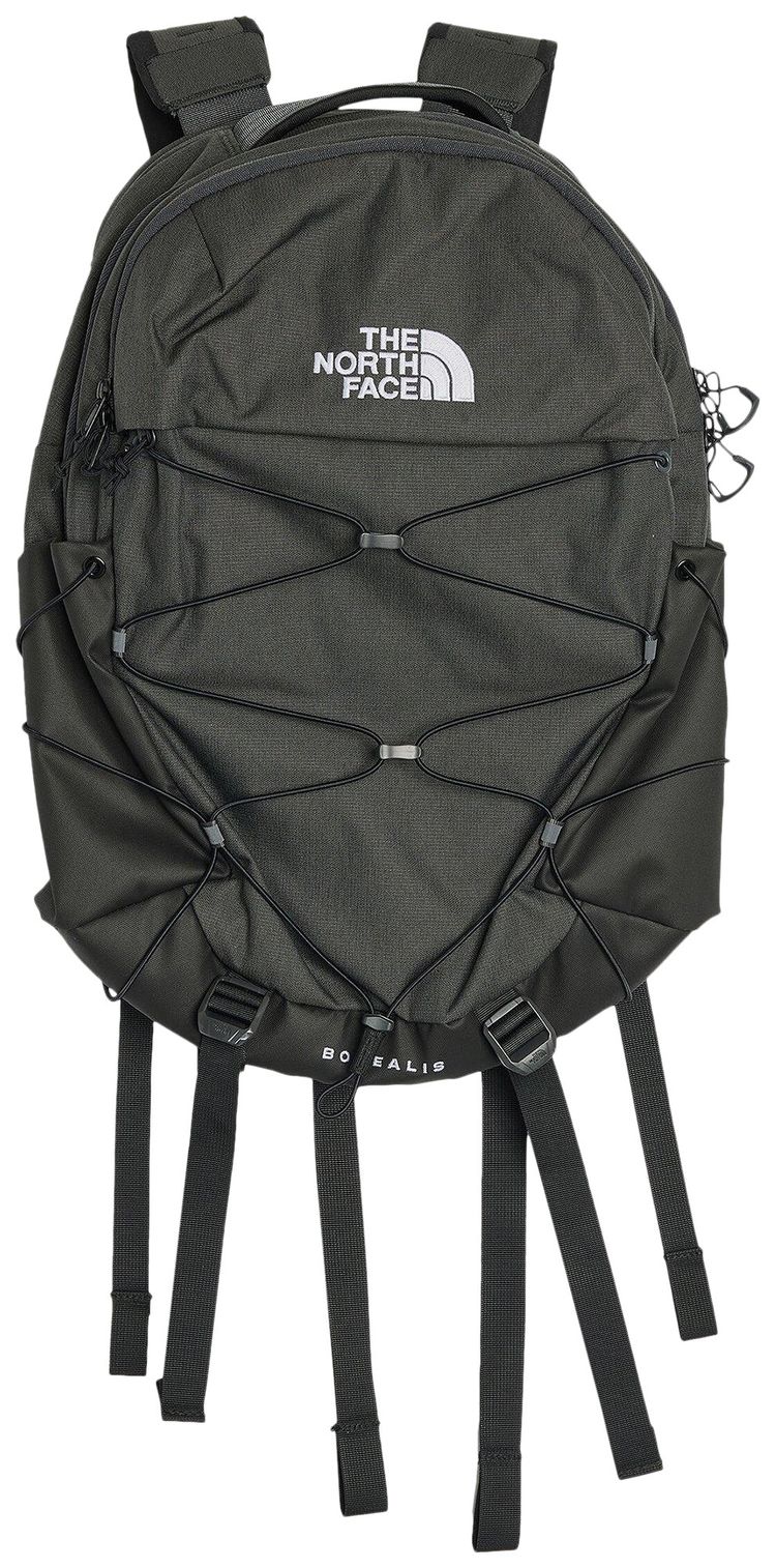 The North Face Borealis Backpack Asphalt Grey Light HeatherTNF Black