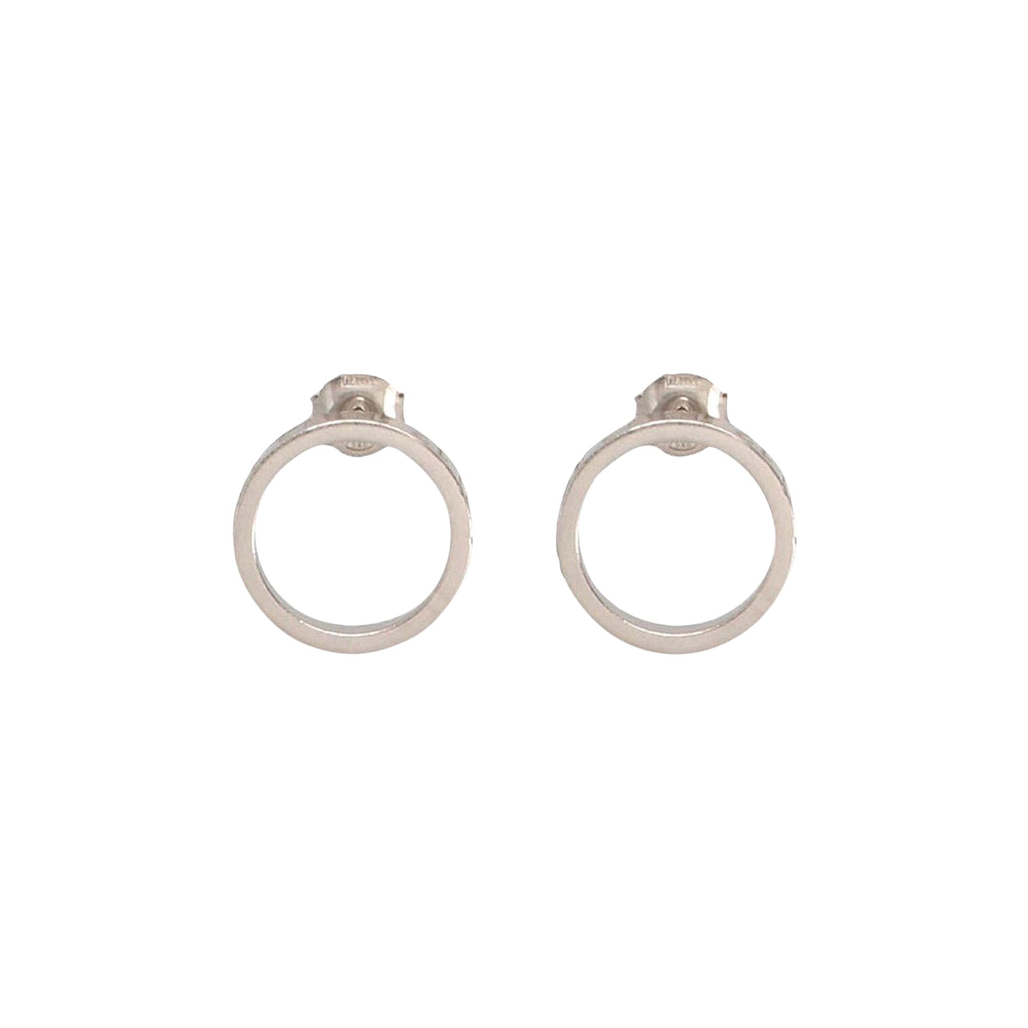MAISON MARGIELA｜ (SI8VG0001 SV0129 951) Buy Maison Margiela Number Logo Earrings 'Silver