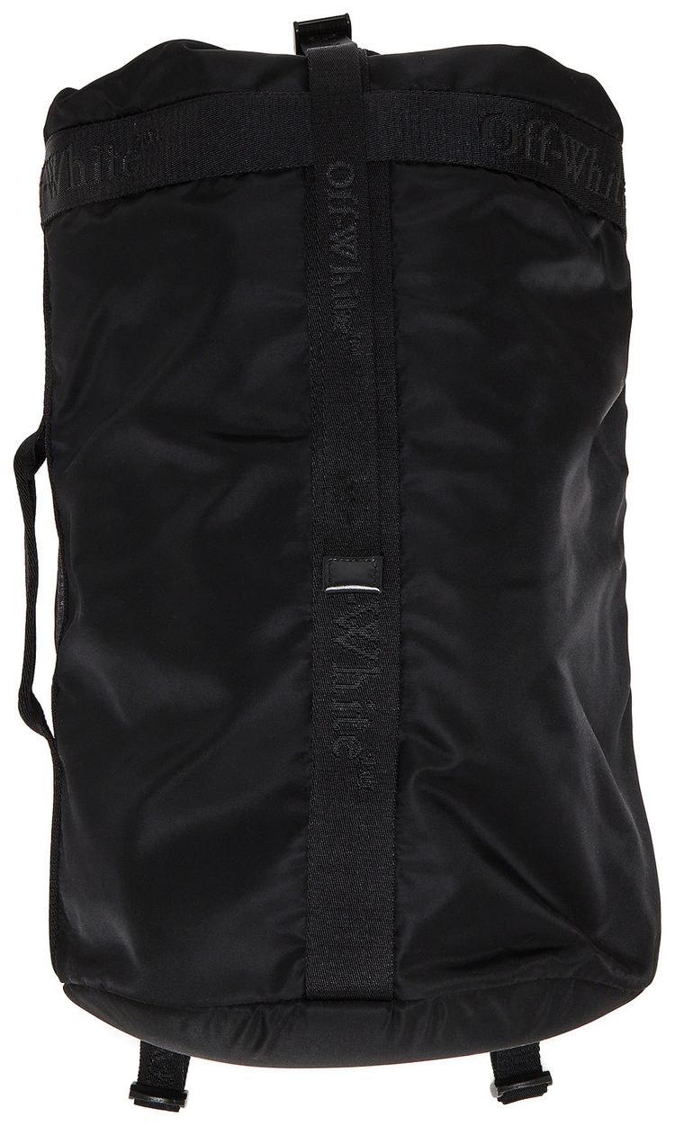 Off White Outdoor Rucksack Black