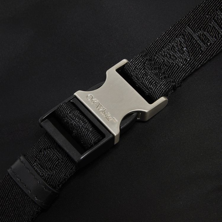 Off White Outdoor Rucksack Black