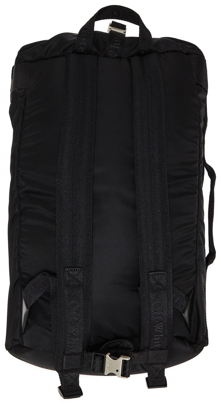 Off White Outdoor Rucksack Black
